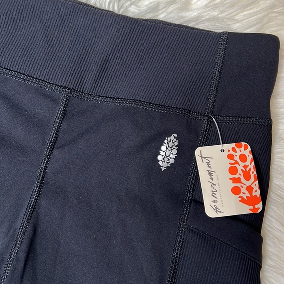 Free People Movement NWT Instant Replay Short Black - Picture 4 of 5